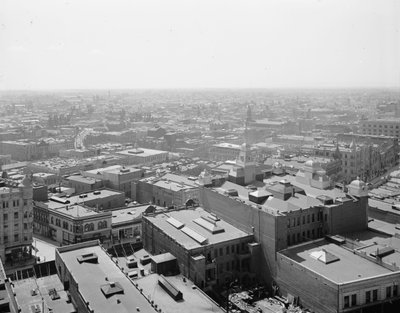 Vista general, Los Ángeles, California, c.1880-99 de Detroit Publishing Co.